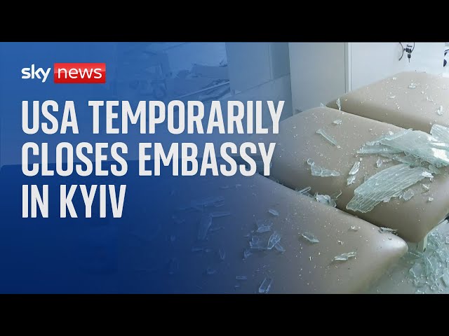 Ukraine: USA temporarily closes embassy in Kyiv