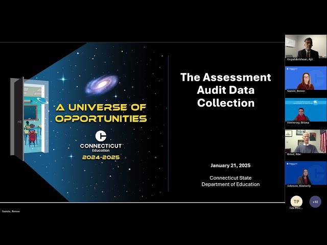 Assessment Audit Information Session