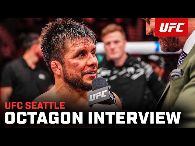 Henry Cejudo Octagon Interview | UFC Seattle