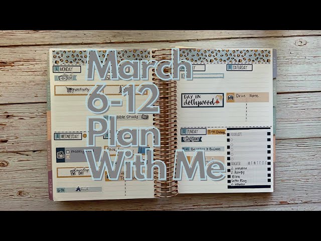 PLAN WITH ME | EC Compact Vertical Planner