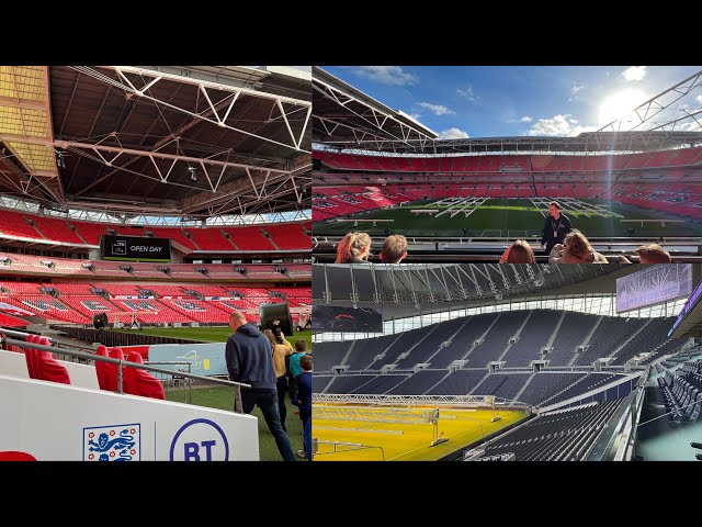 I DID A TOUR OF WEMBLEY AND THE NEW TOTTENHAM HOTSPUR STADIUM!