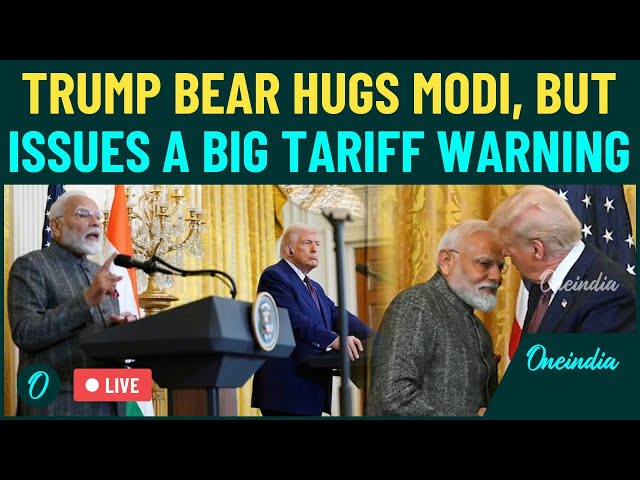 LIVE | Trump Praises ‘Friend’ Modi, But Slaps India with a Tough Tariff Warning—Trade War Brewing?