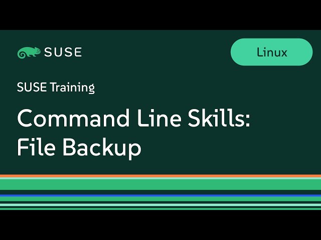 Command Line Skills: File Backup