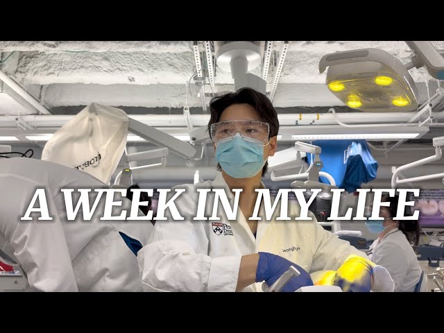 A Week In My Life at UPenn Dental School | 유펜 치대생의 일주일 브이로그