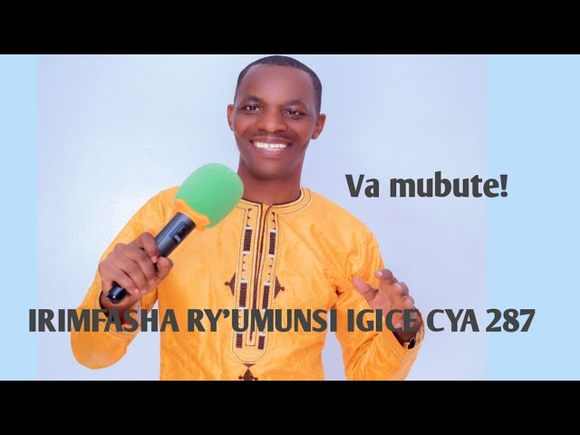 IRIMFASHA RY'UMUNSI part 287 "Va mubute!" by Ev Fulgence Mutabaruka