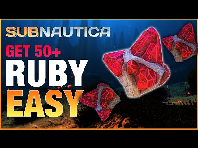 Subnautica's Top & Safe Ruby Location