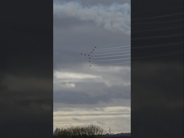 #aviation #fighterpilot #redarrows #2025shorts #2025 #uk #waddington #windy #pilot #military #flying