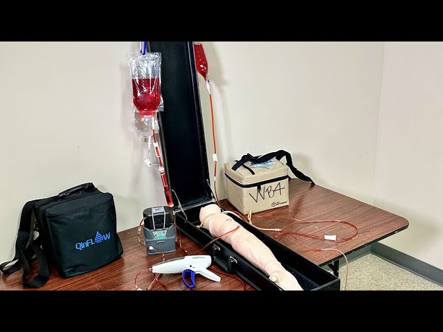 Grady EMS now have life-saving tool allowing patients to receive blood transfusion on way to ER