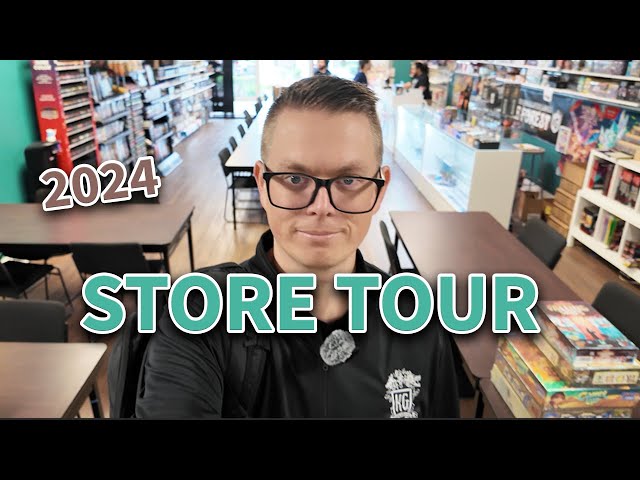 Inside My Game Store: 2024 Trading Card Shop Tour & Future Plans for 2025!