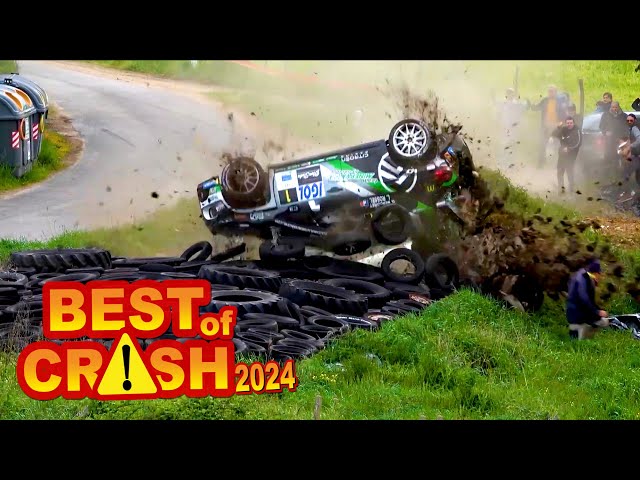 BIG RALLY CRASHES 2024 RECAP. by @chopito #rally (Best of Rallye Crash 2024)#compilation