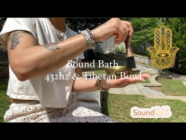 Spiritual Sound Bath | Healing | Relaxation | Meditation | 432hz & Tibetan Bowl ✨