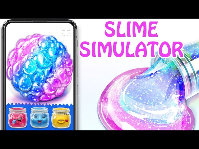 ASMR Super Satisfying Slime Simulator Game | Relaxing Video