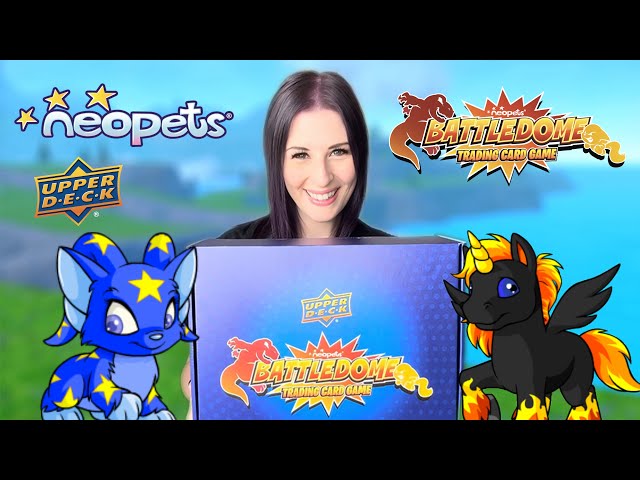 Neopets Sent Me Their NEW TCG! - Neopets Battledome Trading Card Game From Upper Deck