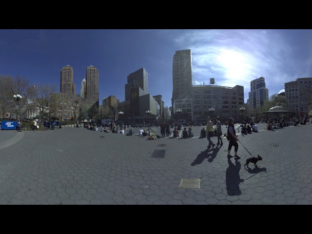 Union Square in 360 -  New York City