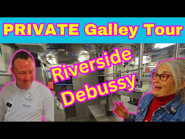 Exclusive Access to Inside The Galley Of A Luxury River Cruise Ship!