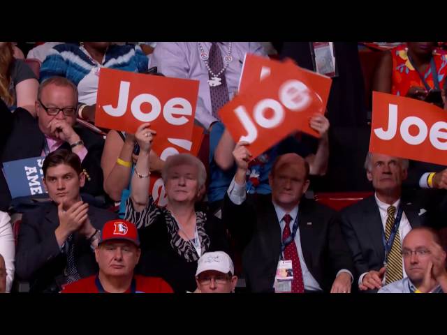 Vice President Joe Biden at DNC 2016