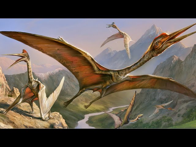 धरती पर 65 करोड़ साल पहले उड़ने वाले डायनासोर Monsters Pterosaurs reptiles