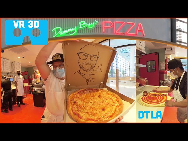 VR180 3D Chef Daniel Holzman Best Pizza in LA - Danny Boys Famous Original Pizza Los Angeles