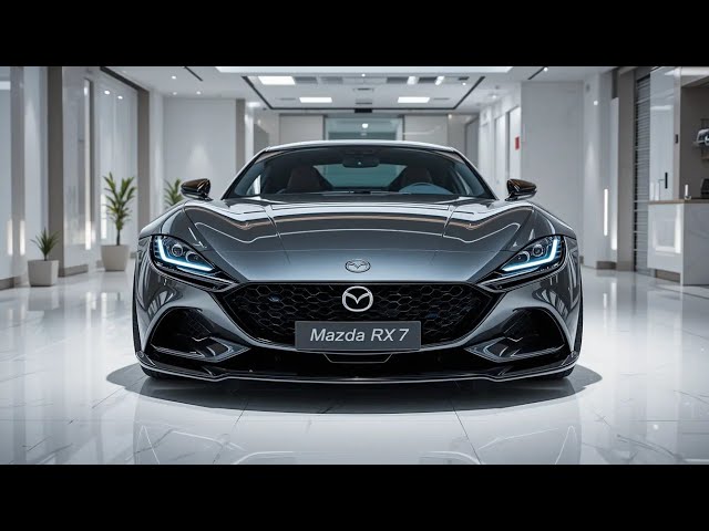 2025 new model Ammercian Mazda RX-7 – The Iconic Rotary Legend Returns with Hybrid Power!