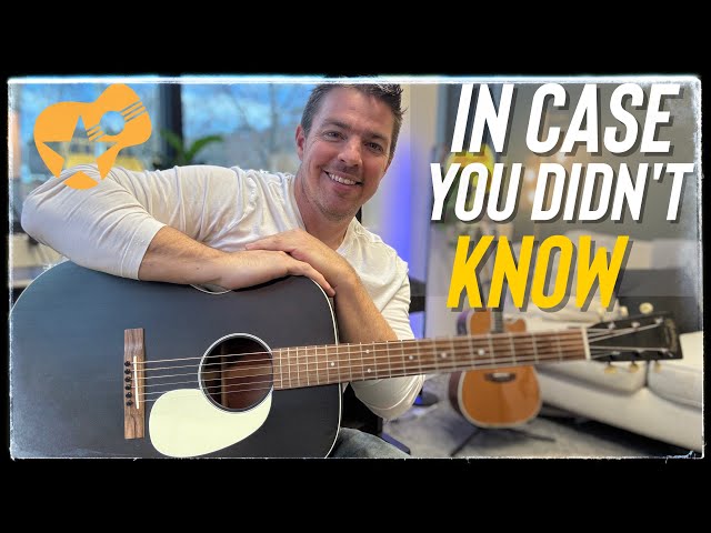 Easy Strumming Pattern | In Case You Didn’t Know - Brett Young  (Beginner Guitar Lesson)