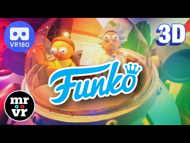 Funko Store in Hollywood - Walkthrough in 3D [VR180]