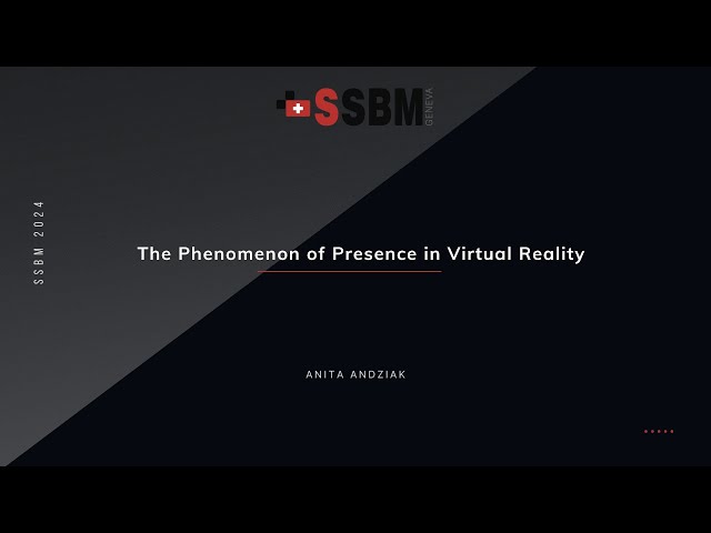 DBA Thesis  Phenomen of Presence in Virtual Reality