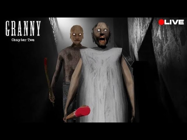 GRANNY LIVE GAMEPLAY || HORROR LIVE STREAM || #granny #grannylivedameplay #shortslive #funnyshort