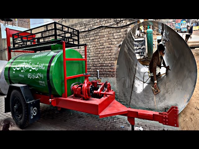 Amazing Making Process of a 5000 Litters Spray Tank for a Tractor | Manufacturing of Spray Tank