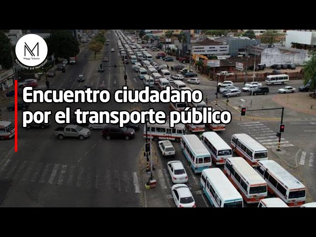 Encuentro ciudadano por el transporte público