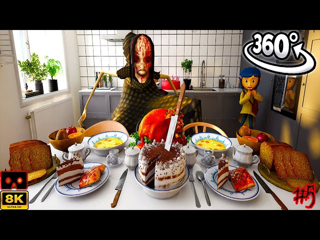 360° CORALINE | Revenge of the Beldam #5 | Scary VR 360º 8K Animation Film