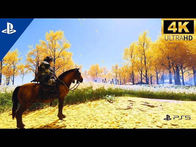 (PS5) This Game is Amazing Ghost of Tsushima Gameplay | Ultra Graphics 4k 60 FPS HDR | No Commentary