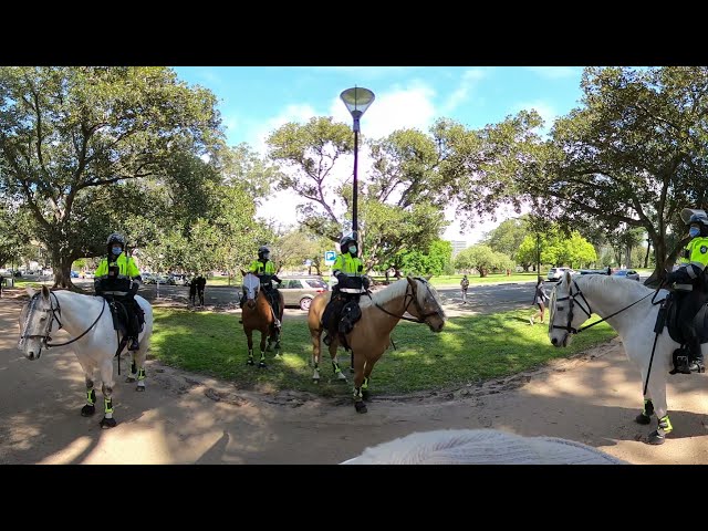 (360 video) full freedom walk for William Wall on 26th September in Melbourne