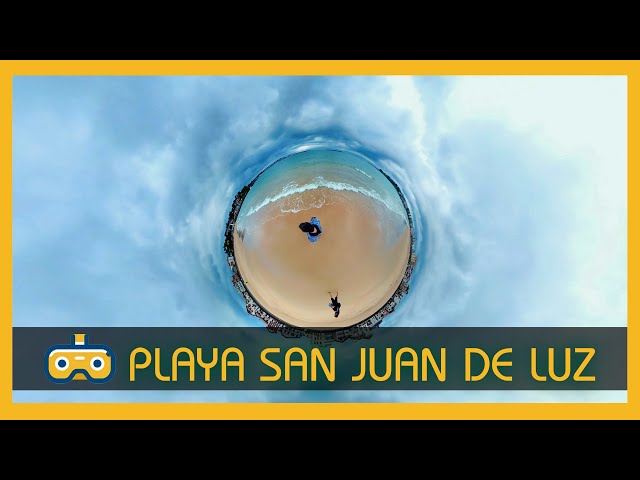 Playa de San Juan de Luz en 360