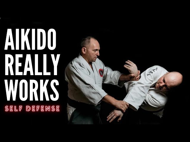 Realistic aikido techniques that can be really applied in self-defense #Shorts