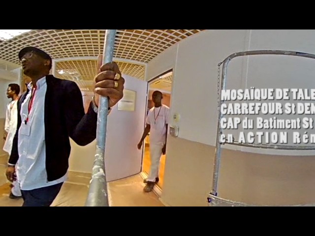 Mosaïque de Talents en Experience caméra 360°au Carrefour de Saint Denis