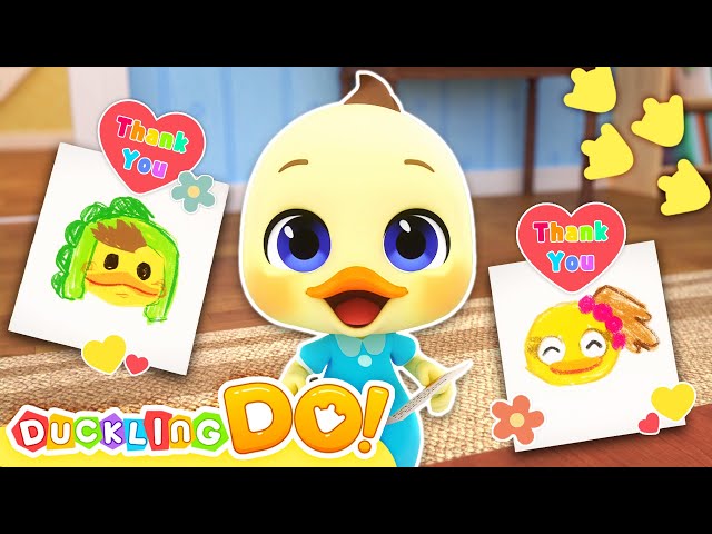 💌Thank You Song🥰 | Nursery Rhymes & Kids Song | Good Manners | Video For Babies