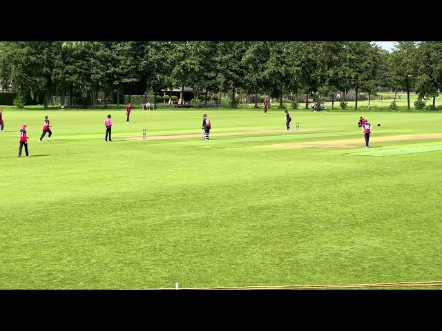 World Cup Qualifier U19: Netherlands batting - Jersey