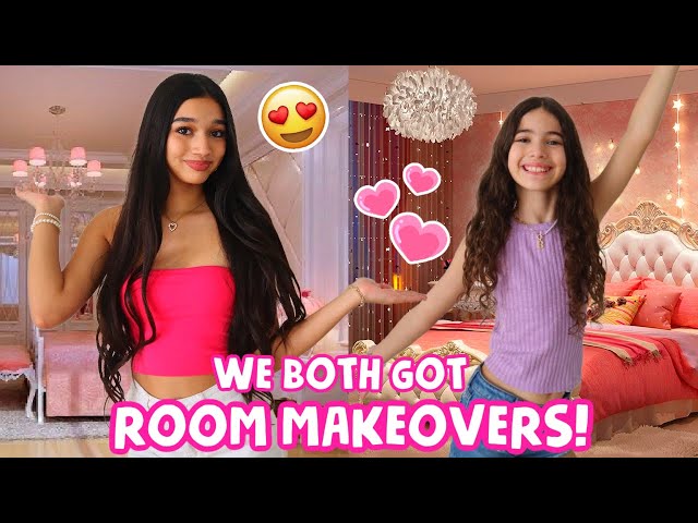 THE GIRLS GOT A HUGE ROOM MAKEOVER!