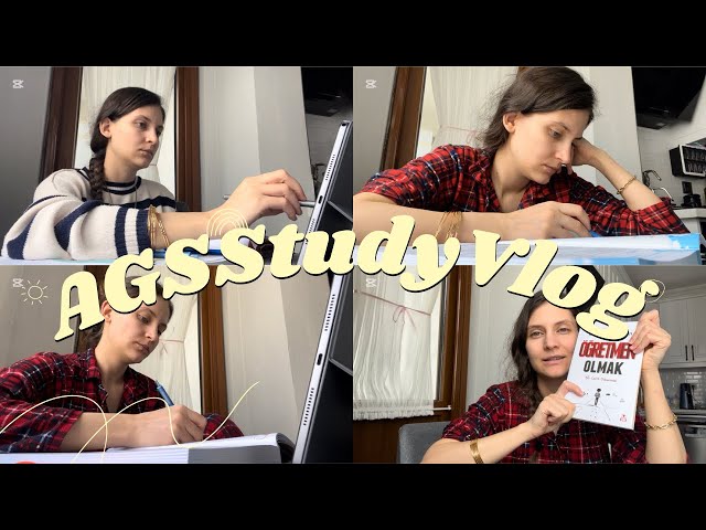 AGS GÜNLÜĞÜM | YENİ KİTABIM | BİRLİKTE ÇALIŞALIM #ags #study #derscalismagunlugu