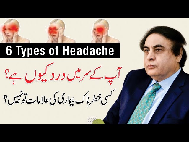 6 Types Of Headache | Signs & Symptoms | By Dr. Khalid Jamil Akhtar