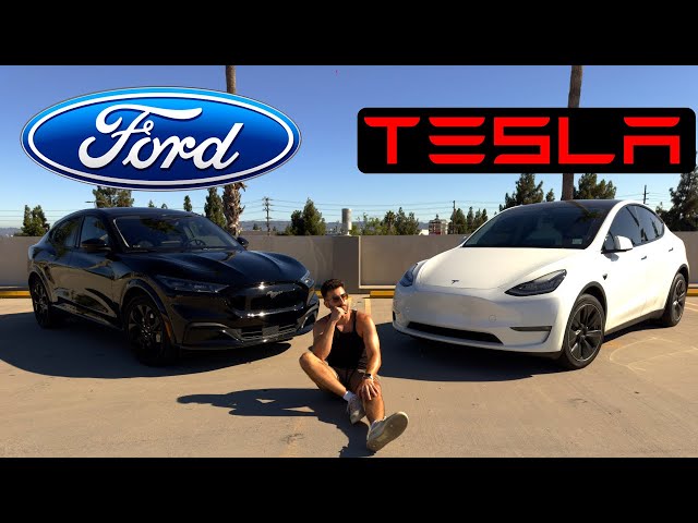 2024 Tesla Model Y vs. Mustang Mach-E | The Shocking Truth Exposed!