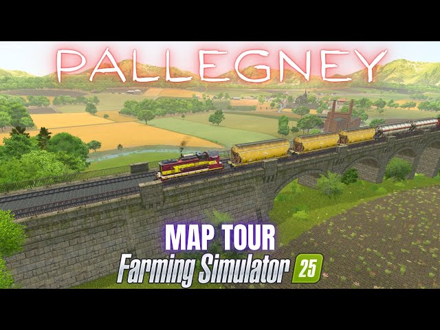 PALLEGNEY - Map Tour - Farming Simulator 25