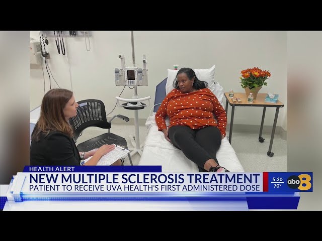 First UVA Health multiple sclerosis patient receives new treatment