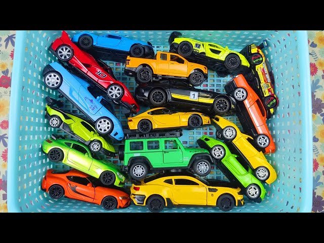 Box Full of Model Cars -Mazda Mx5, Koenigesgg Jesko, Lamborghini Scv12, Byd Yang Wang U8, Toyota Car