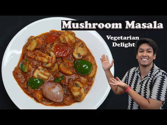 Mushroom Masala- Every Non Vegetarian Should Try It - Mushroom Curry In Telugu by Powerchef Pranav