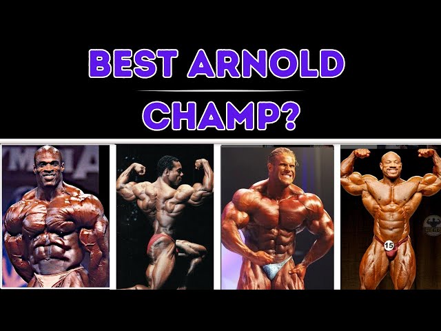 Who was the greatest ARNOLD CLASSIC champ?