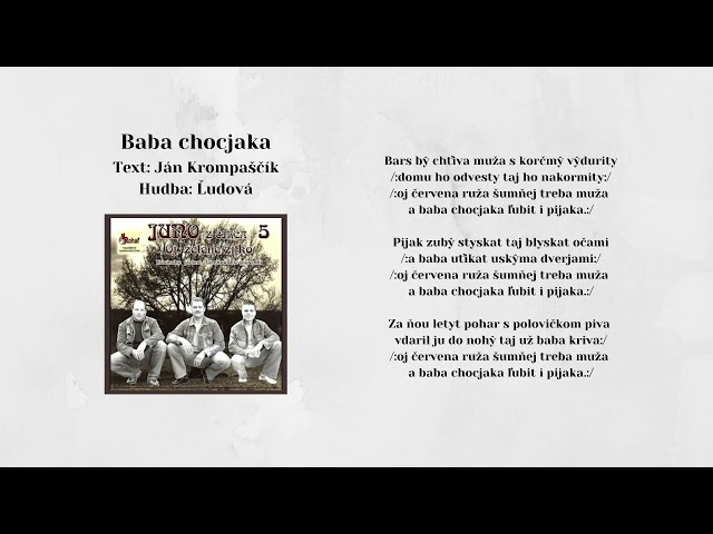 JUNO 5, Baba chocjaka, autor Ján Krompaščík, Videorohaľ