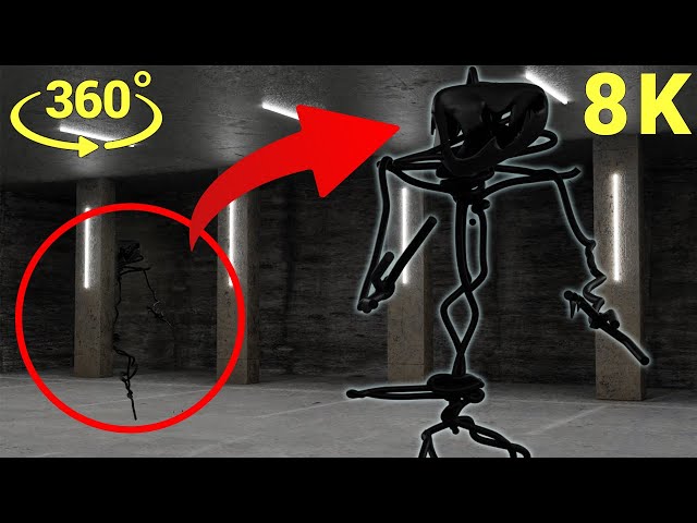 Backrooms Found Footage || VR 360 Horror Animation