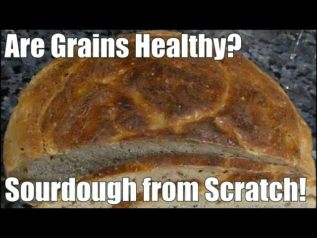 Are Grains Healthy? Sourdough Bread from Scratch with Starter