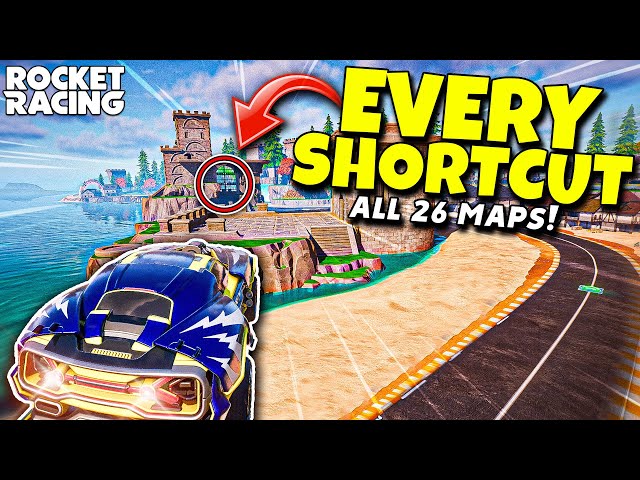 How to do EVERY SHORTCUT in Rocket Racing (ALL 26 Maps)